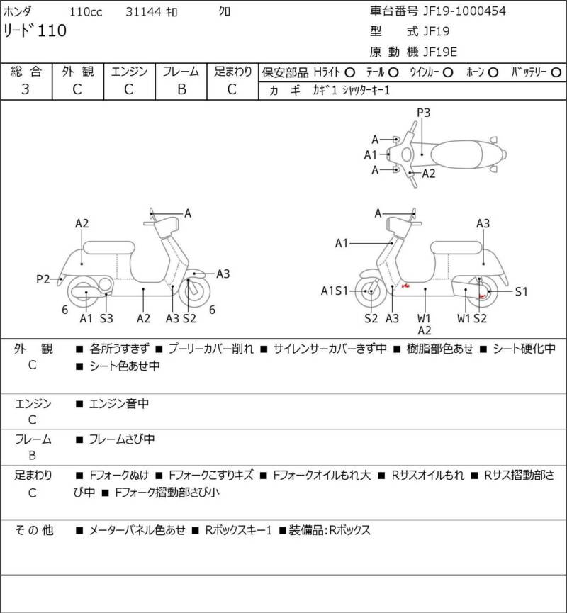 Карта повреждений