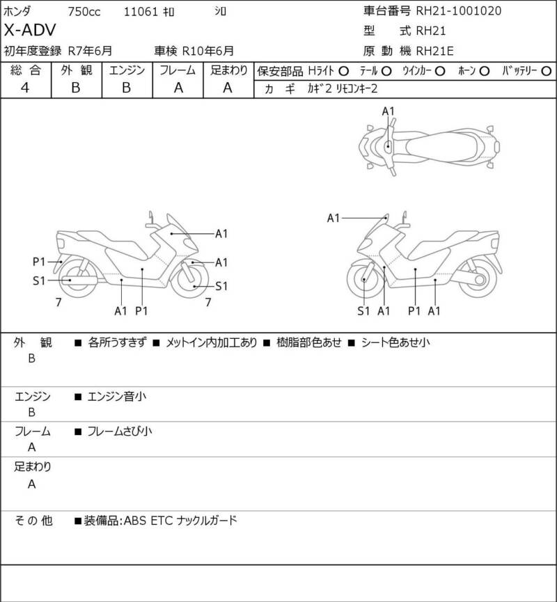 Карта повреждений