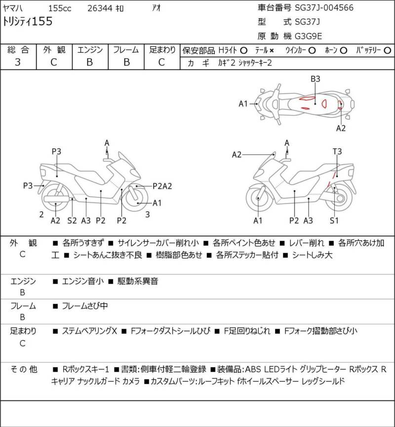 Карта повреждений