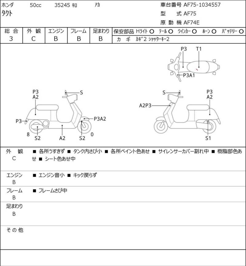 Карта повреждений