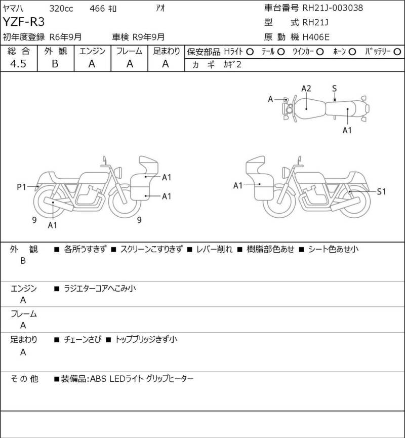 Карта повреждений