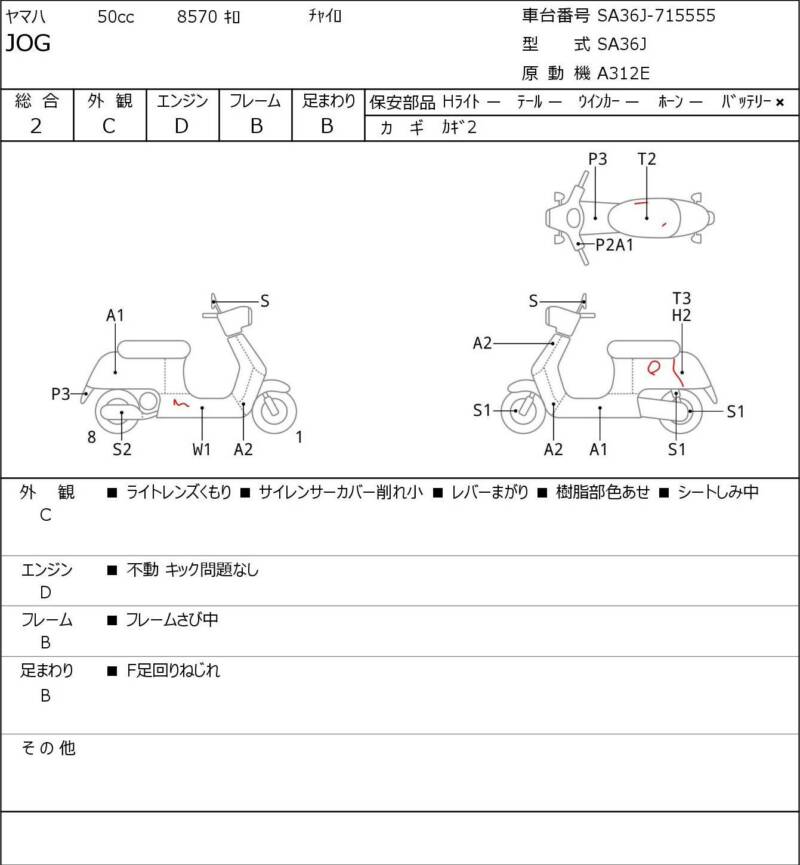 Карта повреждений