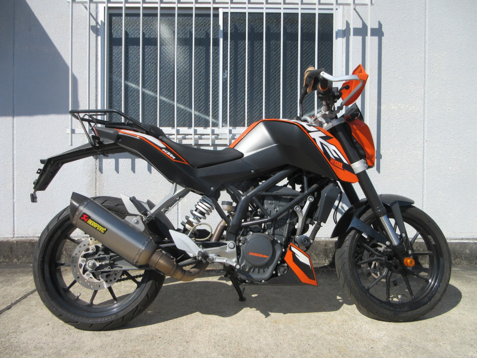 KTM 200 DUKE 2012