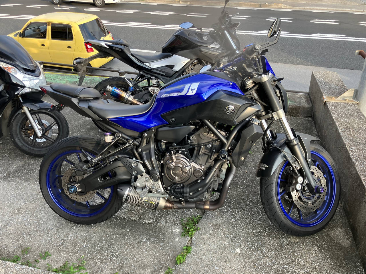 Yamaha MT-07A 2017