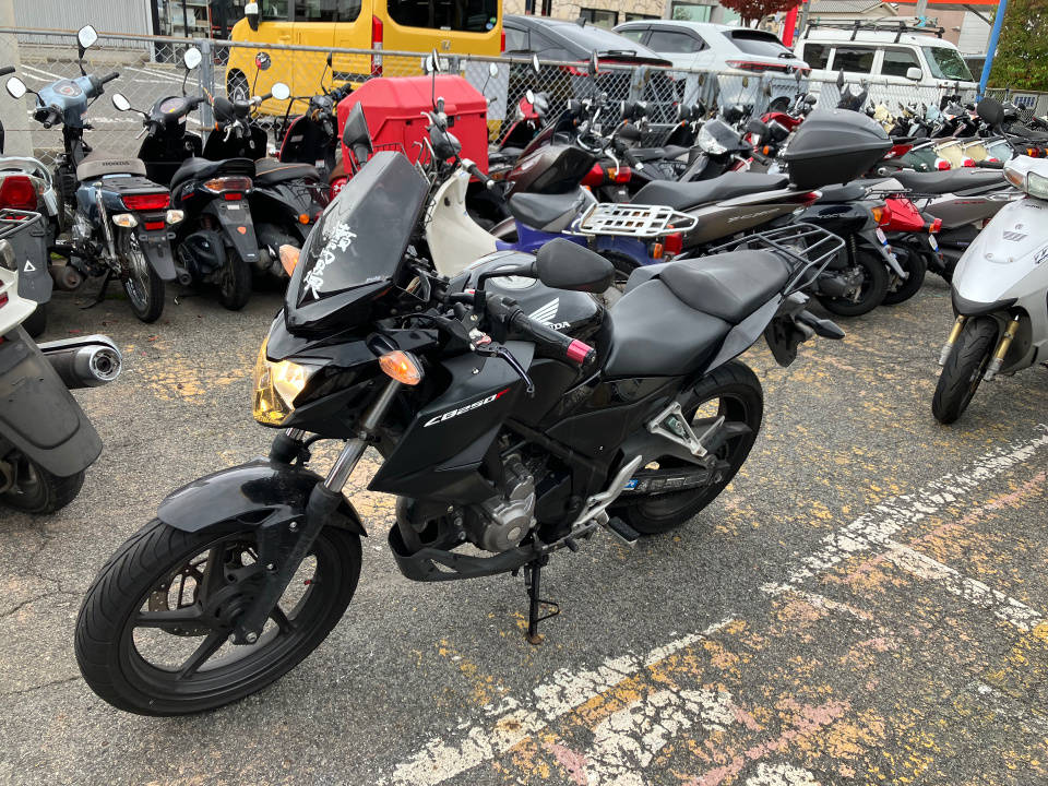 Honda CB250F 2015