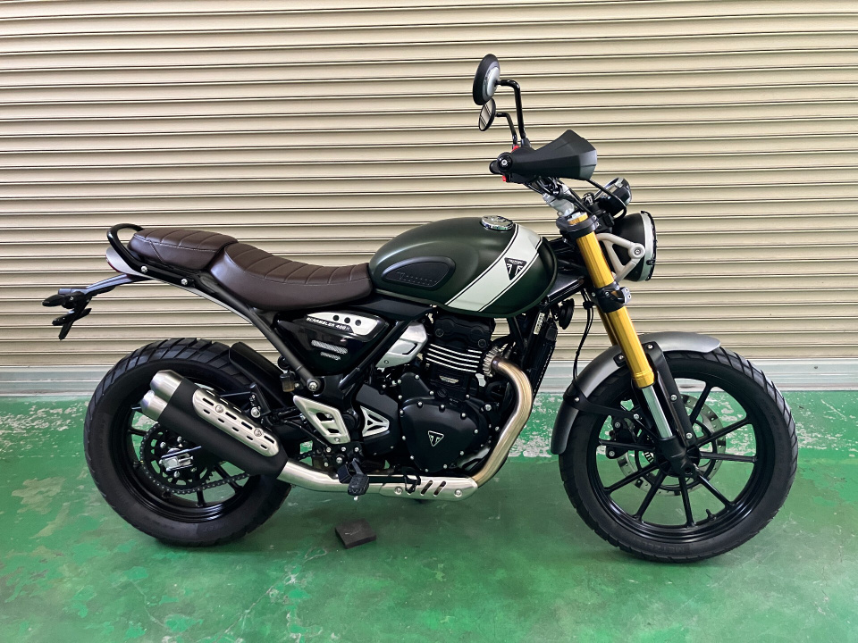 Triumph scrambler 400x 2024